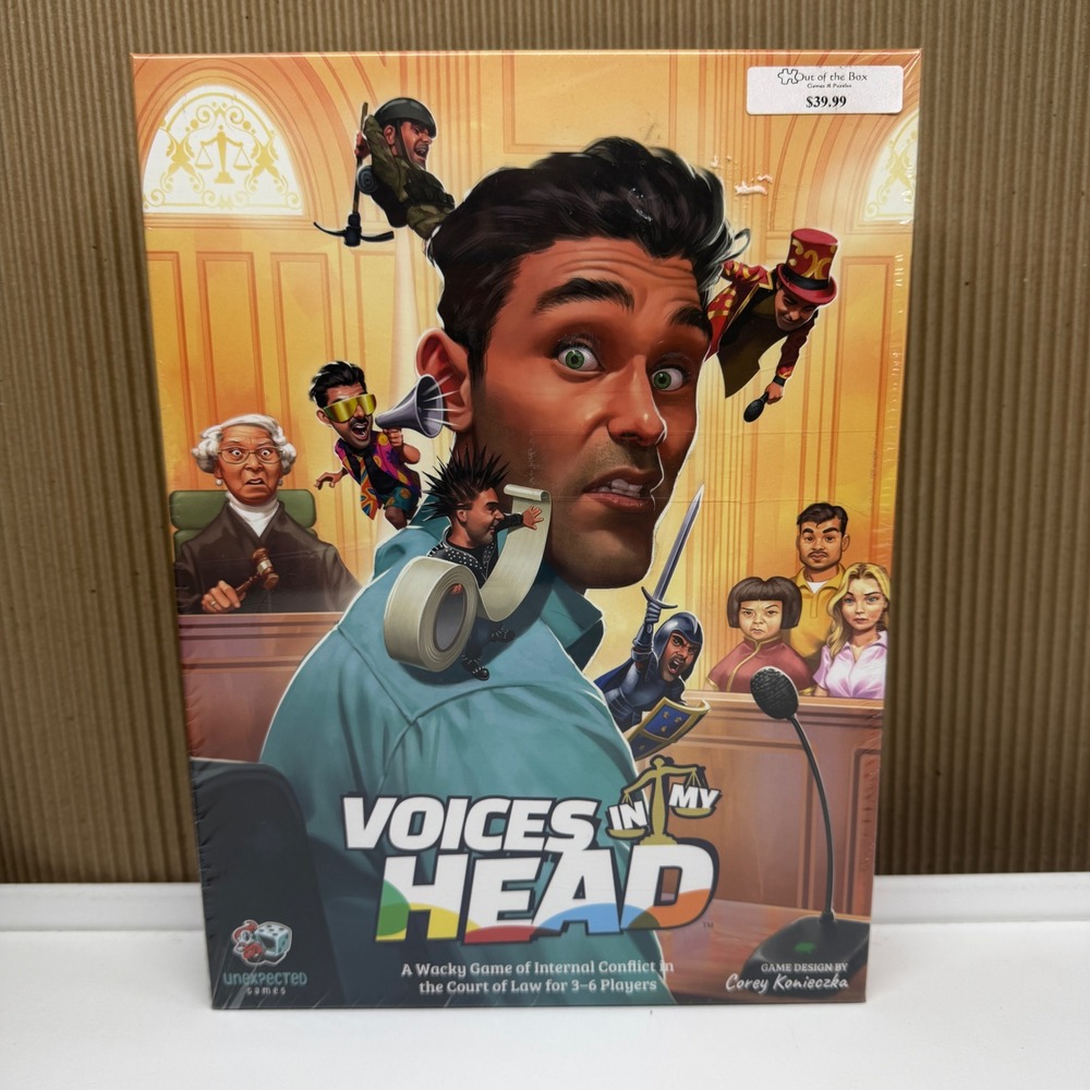 Voices In My Head Board Game Unexpected Games Corey Konieczka New Sealed